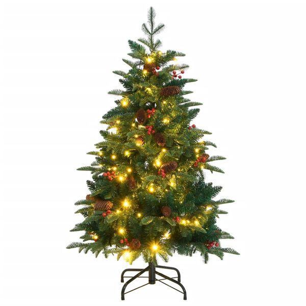 vidaXL Sapin de No&euml;l artificiel articul&eacute; 150 LED 150 cm