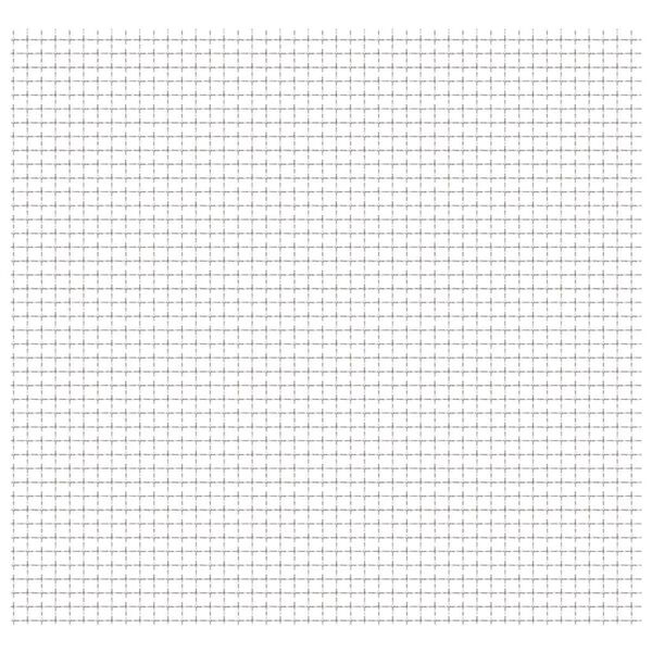 vidaXL Cl&ocirc;ture de jardin sertie Acier inoxydable 50x50 cm 31x31x3 mm