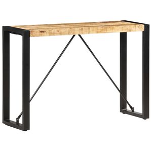vidaXL Table console 110x35x76 cm Bois de manguier massif