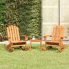 vidaXL Ensemble de salon de jardin Adirondack 3 pcs bois acacia solide