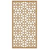 vidaXL Décoration murale jardin 105x55cm acier corten design mauresque