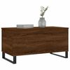 vidaXL Table basse Ch&ecirc;ne marron 90x44,5x45 cm Bois d'ing&eacute;nierie