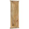 vidaXL Porte-manteaux 2 pcs Bois massif de manguier 38x100 cm
