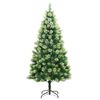 vidaXL Sapin de No&euml;l artificiel articul&eacute; 150 LED et boules 150 cm