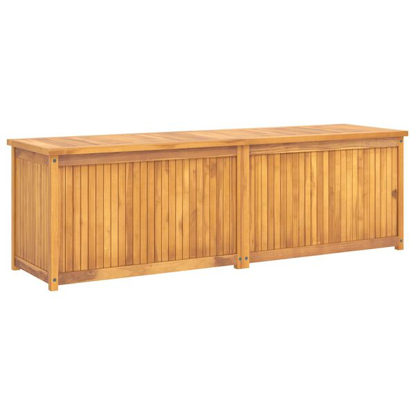 vidaXL Boîte de jardin 175x50x55 cm Bois massif de teck