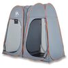 vidaXL Tente d'intimit&eacute; gris et orange escamotable imperm&eacute;able