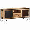 vidaXL Meuble TV 110x31x46 cm Bois de manguier brut
