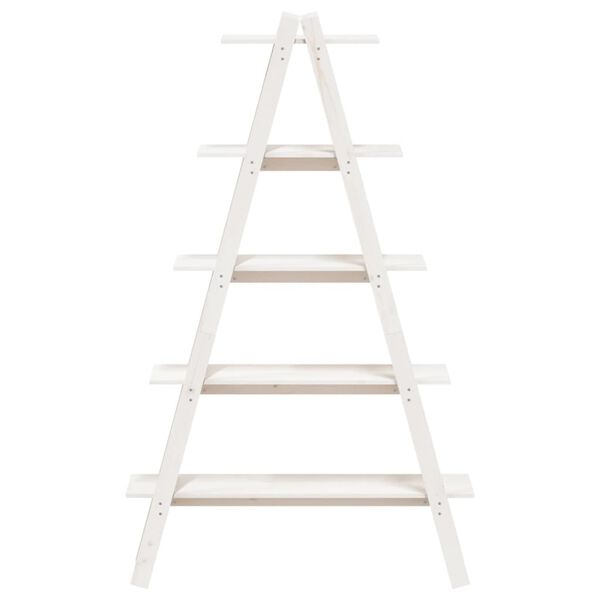 vidaXL &Eacute;tag&egrave;re 5 niveaux en forme de A 110x40x180,5 cm bois pin massif