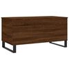 vidaXL Table basse Ch&ecirc;ne marron 90x44,5x45 cm Bois d'ing&eacute;nierie