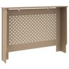 vidaXL Cache-radiateur 112x19x81,5 cm MDF