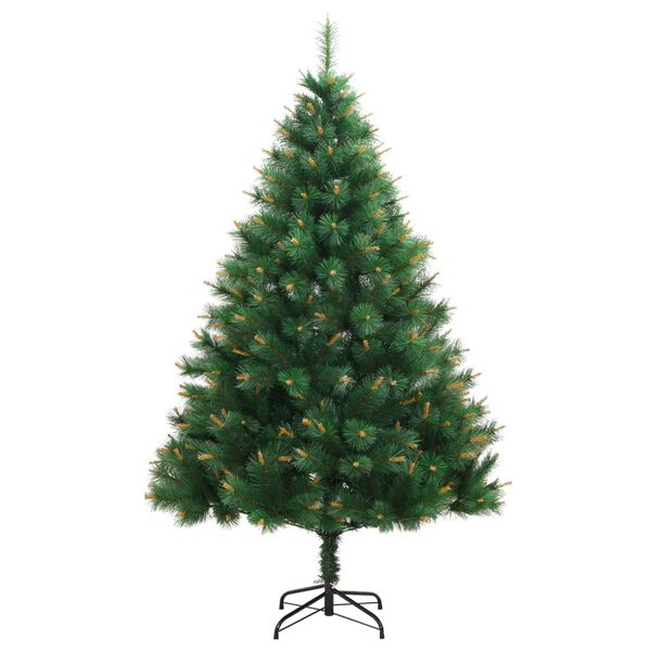 vidaXL Sapin de No&euml;l artificiel articul&eacute; avec 300 LED 210 cm