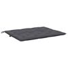 vidaXL Coussin de banc de jardin anthracite tissu oxford