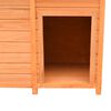 vidaXL Niche pour chiens Bois de pin et de sapin solide 120x77x86 cm