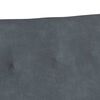 vidaXL Banc Chesterfield Gris foncé 112 x 65.5 x 75 cm Velours