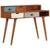 vidaXL Bureau 110x50x90 cm Bois d'acacia solide