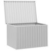 vidaXL Bo&icirc;te de rangement de jardin Gris 149x99x93 cm
