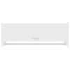 vidaXL Garde-robe blanc 100x32,5x35 cm bois d'ingénierie