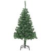 vidaXL Arbre de No&euml;l artificiel et support Acier 210 cm 910 branches