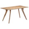 vidaXL Table de salle à manger 140x80x76 cm Bois d'acacia massif