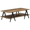 vidaXL Table basse 115x60x40 cm Bois de r&eacute;cup&eacute;ration massif