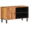 vidaXL Meuble TV 80x33x46 cm bois d'acacia massif