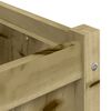 vidaXL Jardinière 180x50x50 cm bois de pin imprégné
