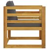 vidaXL Salon de jardin 8 pcs avec coussin Bois d'acacia solide