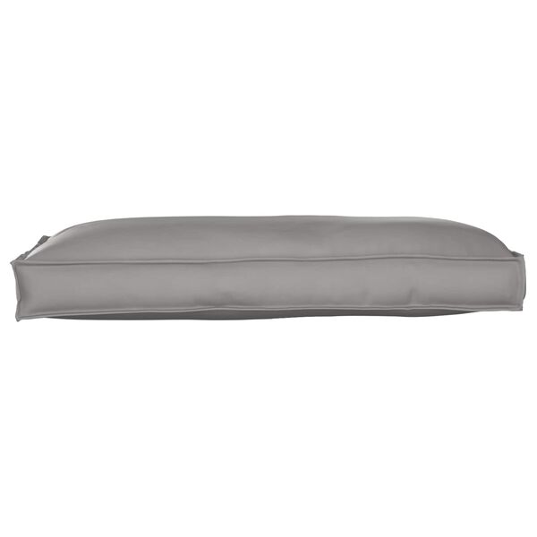 vidaXL Coussin Gris 120 x 60 x 12 cm Tissu Oxford