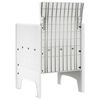 vidaXL Chaise de jardin 2 pcs Blanc 53 x 49 x 85 cm PP