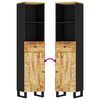 vidaXL Armoire de salle de bain 38x33x160 cm bois massif de manguier