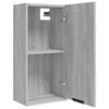 vidaXL Armoire de salle de bain murale Sonoma gris 32x20x67 cm