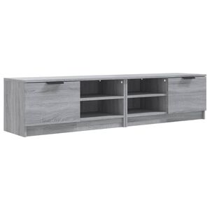 vidaXL Meubles TV 2 pcs Sonoma gris 80x35x36,5 cm Bois d'ing&eacute;nierie