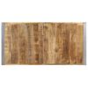 vidaXL Table basse 140x70x40 cm Bois de manguier brut