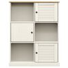 vidaXL Biblioth&egrave;que VIGO blanc 90x35x114,5 cm bois massif de pin