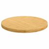 vidaXL Dessus de table &Oslash;40x2,5 cm bambou