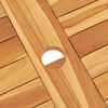 vidaXL Ensemble à manger de jardin 5 pcs Bois de teck massif