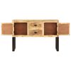 vidaXL Buffet 110x30x74 cm Bois de manguier brut