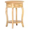 vidaXL Table d'appoint 37x37x61 cm Bois de manguier massif