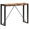vidaXL Table console 110x35x76 cm Bois de récupération massif