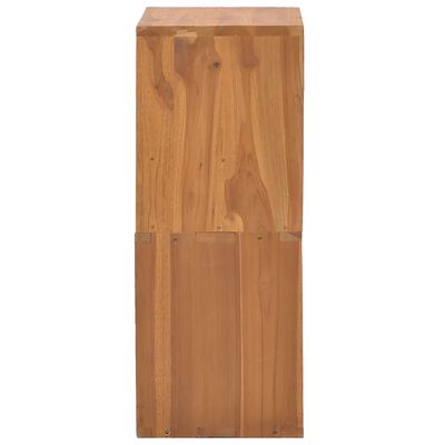 vidaXL Armoire de rangement 40x30x76 cm Bois de teck massif