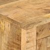 vidaXL Buffet 110x30x74 cm Bois de manguier brut