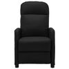 vidaXL Fauteuil inclinable &eacute;lectrique noir similicuir