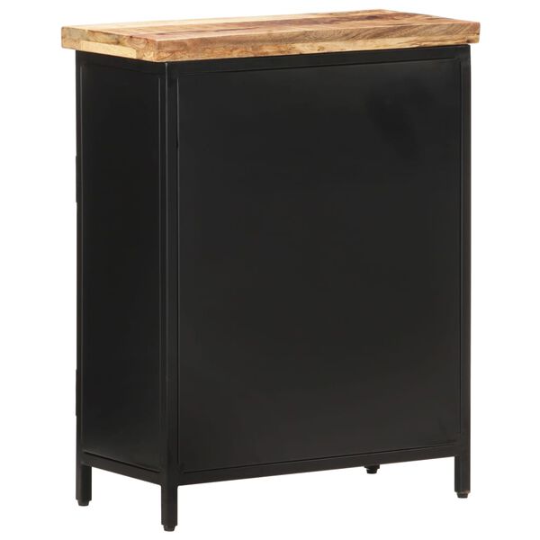 vidaXL Buffet 60x30x76 cm Bois de manguier brut