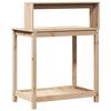 vidaXL Table de rempotage et &eacute;tag&egrave;res 82,5x50x109,5 cm bois massif pin