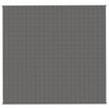 vidaXL Couverture lestée Gris 220x230 cm 11 kg Tissu