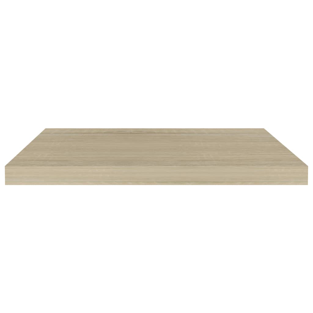 vidaXL Étagère flottante murale chêne 60x23,5x3,8 cm MDF