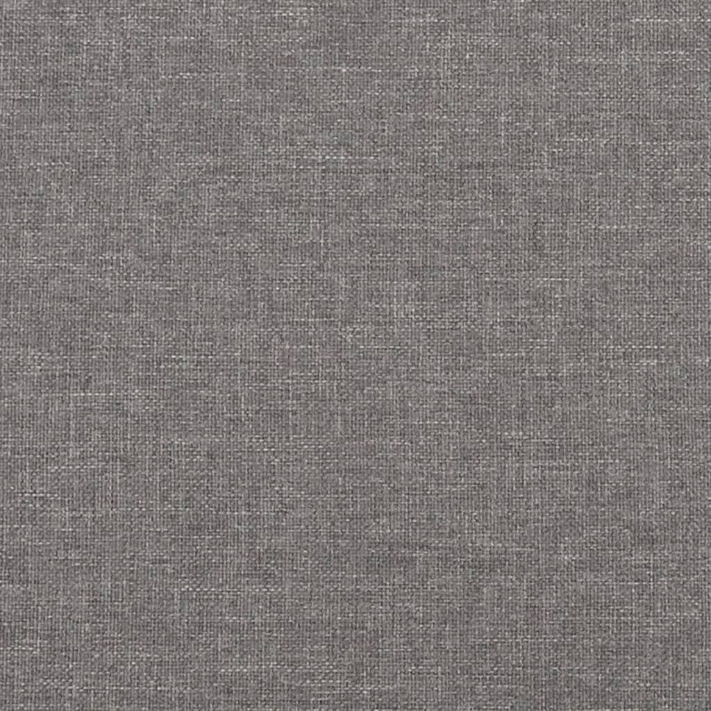 vidaXL Fauteuil Gris clair 60 cm Tissu