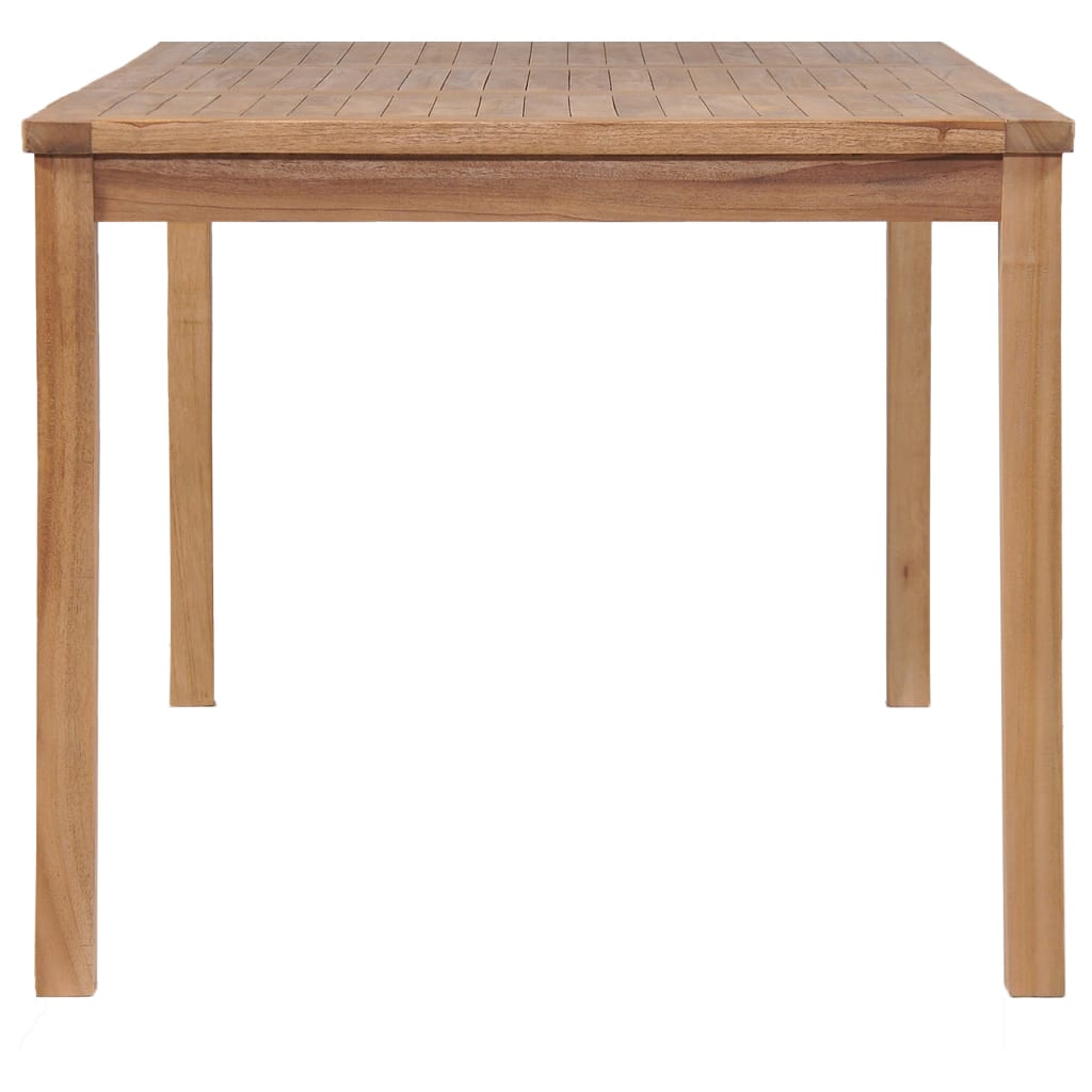 vidaXL Table de jardin 150x90x77 cm Bois de teck solide