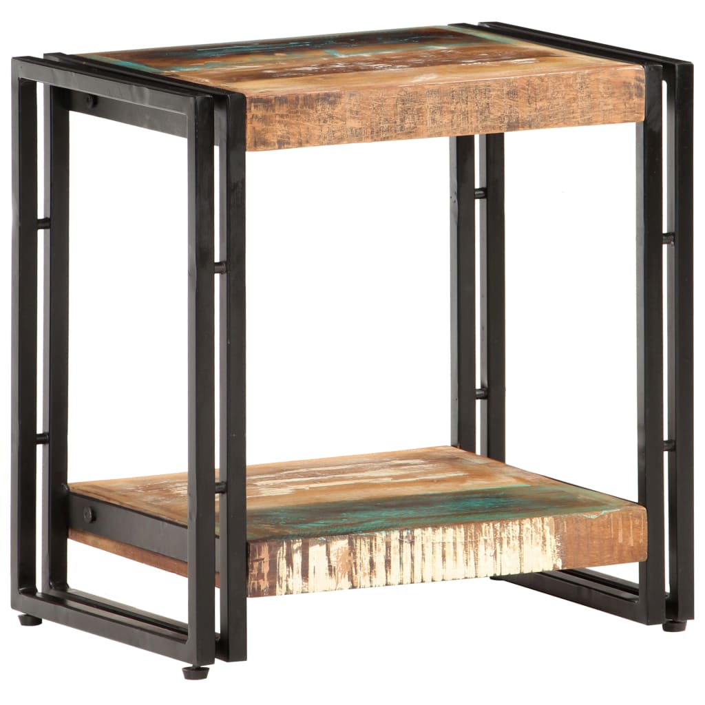 vidaXL Table d'appoint 40x30x40 cm Bois de récupération massif