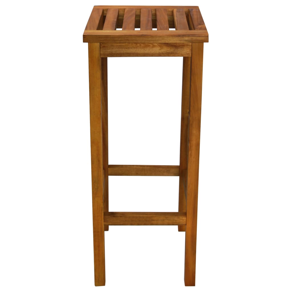 vidaXL Tabourets de bar lot de 2 bois d'acacia massif